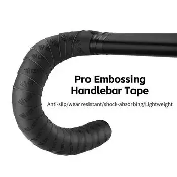 Лента для велосипедного руля Противоскользящая, поглощающая пот Лента для велосипедного руля Износостойкая Легкая розовый