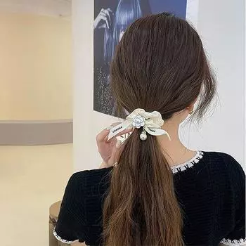 Лента для волос Camellia с изображением толстой кишки, резинка для волос Advanced Sense, женская повязка на голову, летняя повязка на голову, головной убор белый