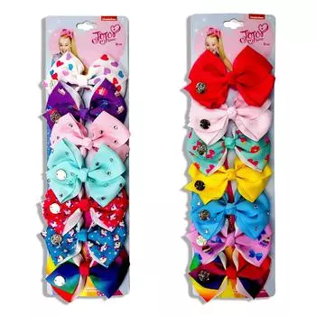 Лента для волос JoJo Siwa 7 Days Jojo Bow 8 см Красивые аксессуары для волос 2 комплекта