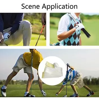 Лента для захвата клюшек для гольфа Двусторонние клейкие полоски Лента для захвата клюшек для гольфа для перехвата Лента для лучшего контроля
