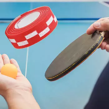 Лента для защиты кромок ракеток для настольного тенниса, пинг-понговая ракетка, полоска EVA 10 мм красный