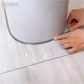 Лента для зазора плитки, водостойкая, защищенная от плесени шов, декоративные наклейки, плинтус для пола, стены, потолка, плинтус (клей) Glue Style