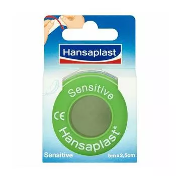 Лента Hansaplast Sensitive 5мx2,5см