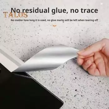 Лента из алюминиевой фольги, ширина 3 см/5 см, ширина 20 м, термостойкий, влагостойкий, водонепроницаемый герметик для изоляции воздуховодов, печей, раковин, шкафов 3cm серебряный