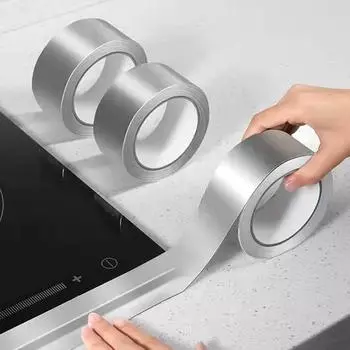 Лента из алюминиевой фольги, высокотемпературная герметизация, ремонт кухни, воздуховод, термостойкий Pro M8Z6 sliver-30mm*3m