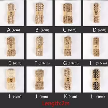 Лента из конопли для свадьбы, популярная горячая распродажа, джутовая мешковина, подарочная упаковка, сделай сам, 2 м/рулон, высокое качество, поделки для вечеринок, натуральные праздничные принадлежности, праздничные украшения E