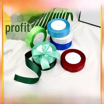 Лента из полиэстера шириной 2,5 см для упаковки подарков, свадебного декора и бантов ручной работы