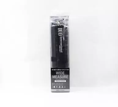 Лента измерительная Duo Measure для рыбы, широкая, 115 см, черная (0460)