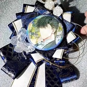 Лента Косплей Ita Сумки Розетка Защита Цветок Держатель Булавки База Аксессуары Ray Itabag Декор светло-фиолетовый