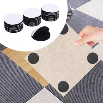 Лента-липучка с липучкой, простая в использовании, многоцелевая, для офиса, в помещении 6cmx6cm_Square 24pcs