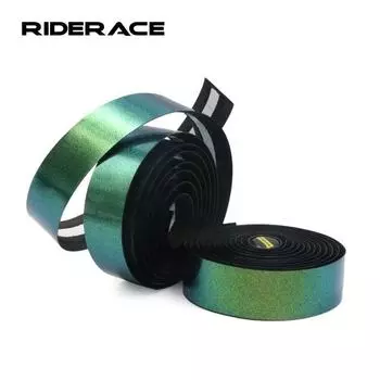 Лента на руль велосипеда, меняющая цвет, светоотражающая наклейка из искусственной кожи и ЭВА, затемняющая наклейка, ремень для горного велосипеда, антивибрационные ленты на руль велосипеда Color A