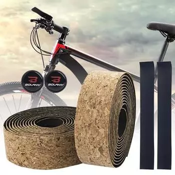 Лента на руль велосипеда премиум-класса, впитывающая пот, удобная, нескользящая