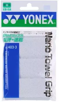 Лента-накладка YONEX Nano Towel Grip Overgrip AC403-3 011/Белая