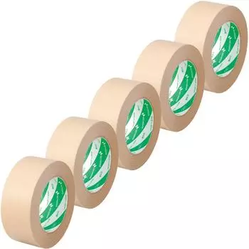 Лента Nichiban craft, упаковка 5 рулонов, ширина 50 мм x рулон 50 м KF37-5P бежевый