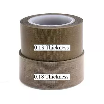 Лента ПТФЭ с клейкой тканью, с изоляцией, ширина 5~50 мм, толщина 0,13 мм, 0,18 мм, термостойкие уплотнительные ленты ПТФЭ 5mm&10m per roll&0.13mm