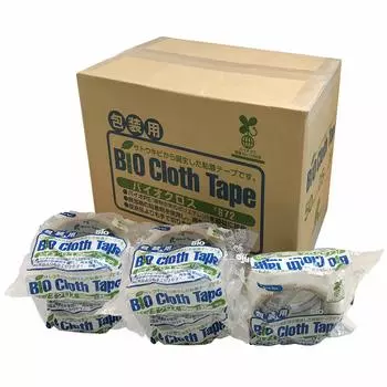Лента Rinley Tape Bio Cloth полиэтиленовая для упаковки 30 рулонов 50 мм x 25 м рулон #672_30