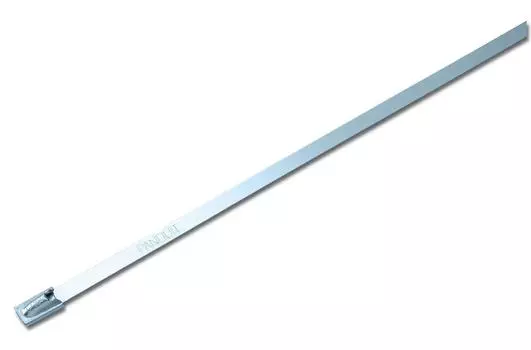 Лента с автоматической блокировкой типа MLT из нержавеющей стали SUS304, ширина 4,6 мм, длина 521 мм, 100 шт., MLT6S-CP