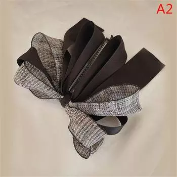 Лента с бантиком-бананом, клипса, милые жемчужные заколки для волос, заколка для женских волос кофейный