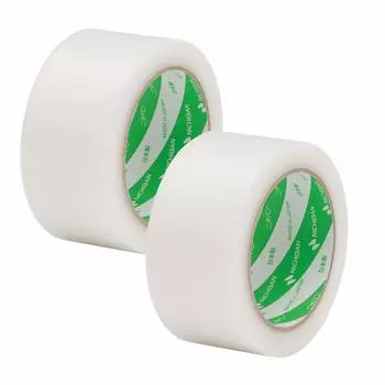 Лента самоклеящаяся Nichiban, тканевая лента, рулон 50 мм x 25 м, полупрозрачная, 2 рулона 184050-2P