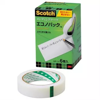 Лента-скотч 3M для ремонта 24 мм x 30 м, большая, 6 томов, MP-24