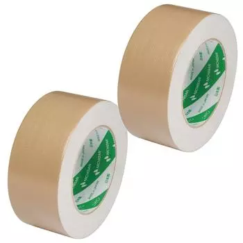Лента тканевая Nichiban 50 мм x 25 м 2 тома Охра 102N7-50AZ2P бежевый