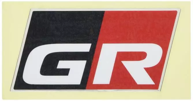 Лента TRD GR Discharge Tape с GR 1 шт. (Алюминиевый логотип) Большой MS373-00003 красный