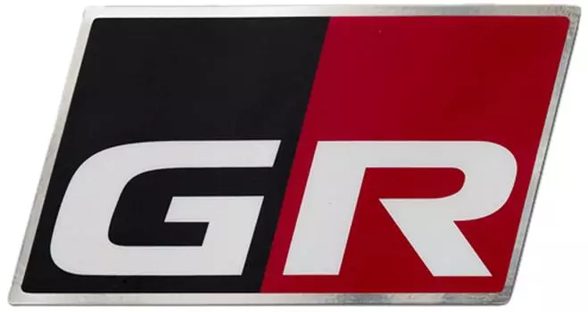 Лента TRD GR Discharge Tape с набором из 4 шт. (Алюминиевый логотип) Большой MS373-00001 красный