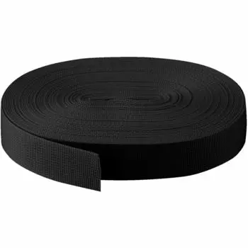Лента TRUSCO PP 50 мм x 50 м черная PPB5050 чёрный