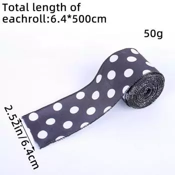 Лента в виде когтя для собак, котят, щенков, домашних животных, бант, декоративная лента, подарочный ремешок GG1-16 White dot model