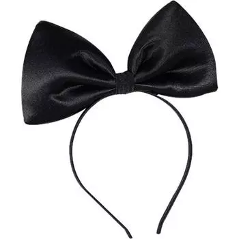 Ленточная повязка на голову Slow Deco Party, черная, 1 шт.