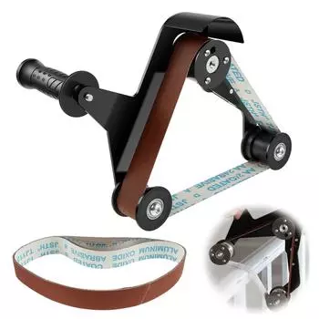 Ленточно-шлифовальный станок, полировальный станок, адаптер для угловой шлифовальной машины, многоцелевой шлифовальный станок M10, ленточно-шлифовальный станок, инструмент для шлифования труб