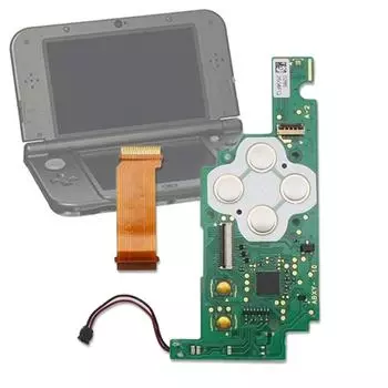 Ленточный кабель для панели кнопок для новой 3DS / новой 3DS XL LL ON F-платы Замена ленточного кабеля для панели кнопок клавиатуры F