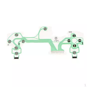 Ленточный кабель проводной пленочной клавиатуры плоский для зеленого цвета контроллера 4 PS4 5,0