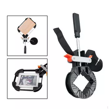 Ленточный зажим Инструмент для фоторамки Четыре прочных съемных угловых зажима Простой в использовании ремень