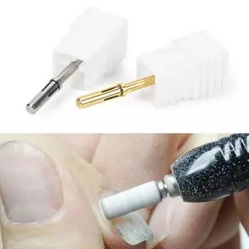 Ленты для шлифования ногтей, шлифовальные кольца, подшипники для электродрели, аксессуары для маникюрного инструмента 180-50pcs белый