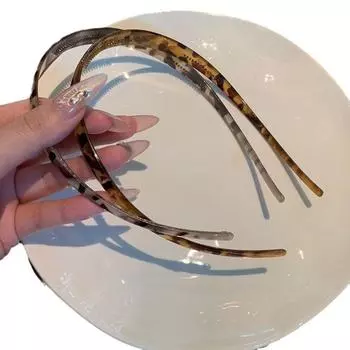 Ленты для волос, солнцезащитные очки, повязка на голову в форме рамки, без ушных косточек, противоскользящий обруч для волос, 2024, повязка на голову с зубцами