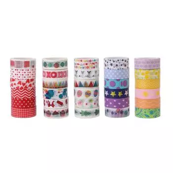 Ленты Васи, лента для скрапбукинга, эстетические наклейки для рукоделия, рождественские наклейки, ленты для рождественской вечеринки, товары для детей и взрослых