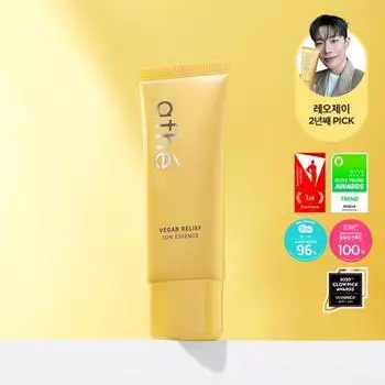 [Leo J PICK] Arte Vegan Relief Sun Essence 40 мл, корейский солнцезащитный крем