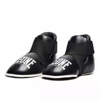 LEONE 1947 Боевые искусства Кикбоксинг ММА Защита стопы Для использования в дополнение к защите голени L CL156 [ПРЕМИУМ] размер/Черный [Оригинал] чёрный