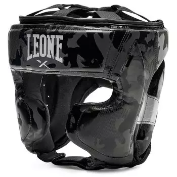 LEONE 1947 Martial Arts Kickboxing MMA Headwear Защита скул с PU накладкой L Размер черный CS434 [CAMOBLACK] [Подлинный продукт] чёрный
