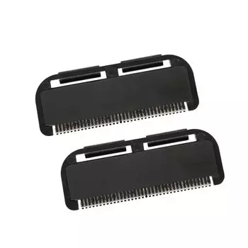 LEONIA Сменные лезвия для бритья спины, бритва для удаления волос, унисекс, удаление нежелательных волос, складные компактные наборы для 1 (2 лезвия)