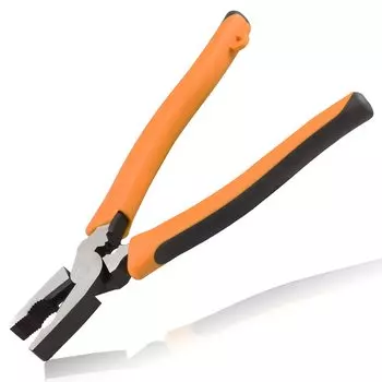LEONTOOL Эксцентриковые клещи с обжимом, прочный тип, электрические многофункциональные клещи для обжима, общая длина для работы на воздушной линии электропередач, электрик