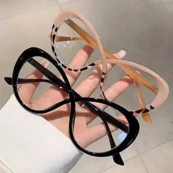 Леопардовые лоскутные дизайнерские оправы для очков для женщин, компьютерные очки для защиты глаз, антирадиационные очки с блокировкой синего света