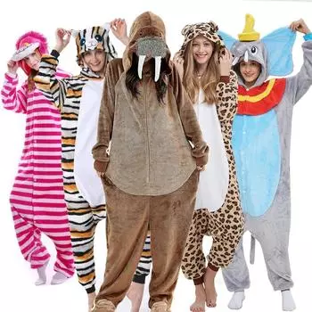 Леопардовый комбинезон кигуруми для детей, одежда для сна с животными, пижамный комплект, фланелевой теплый костюм с капюшоном для мальчиков и девочек, милая вечерние нарядная одежда s