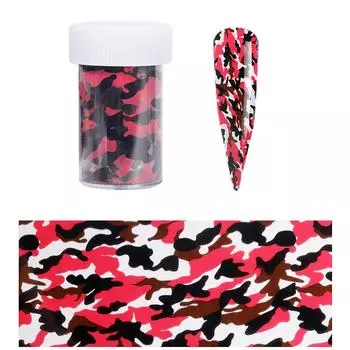 Леопардовый принт лазерные наклейки для маникюра, наклейки «Звездное небо», украшения для нейл-арта, переводная фольга для ногтей 2