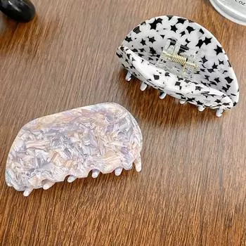 Леопардовый принт, свежий ацетатный коготь для волос, цветной черепаховый коготь для волос, женский Style14