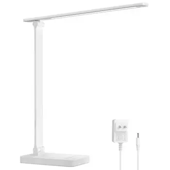 Lepro Desk Light LED Настольная лампа с адаптером переменного тока Яркость 550 люмен Настольный светильник Стильный датчик уровня дневного света с подсветкой и