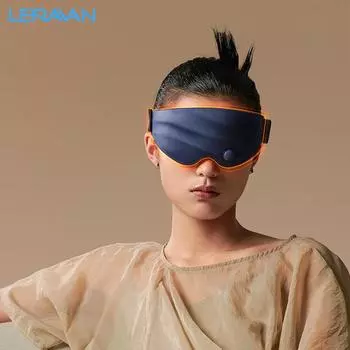 LERAVAN Массажная маска для глаз Ароматерапия Медитация Маска для глаз Интеллектуальное время для снятия усталости Подходит для деловых поездок синий
