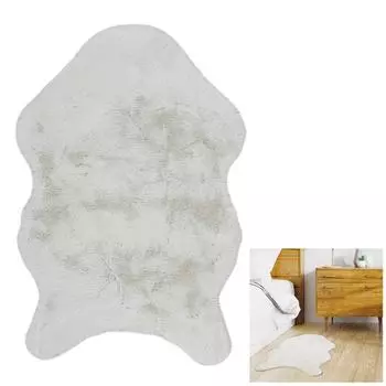 Les Trsors De Lily [A0556] - Ковер из меха экрю Scarlett - 90x60 см