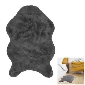 Les Trsors De Lily [A0557] - Меховой ковер Scarlett серый - 90x60 см